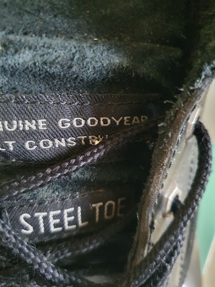 STORM STEEL TOE BOOTS