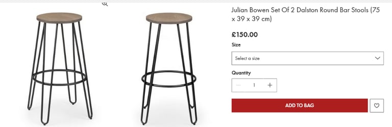 4X Kitchen Bar/Stools