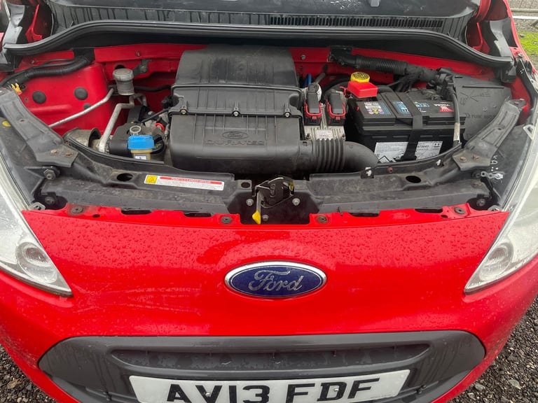 FORD KA 1.2 EDGE S/S 13 REG RED 3 DOOR HATCHBACK MOT JANUARY 28TH 2026 TAX £35 SERVICE HISTORY