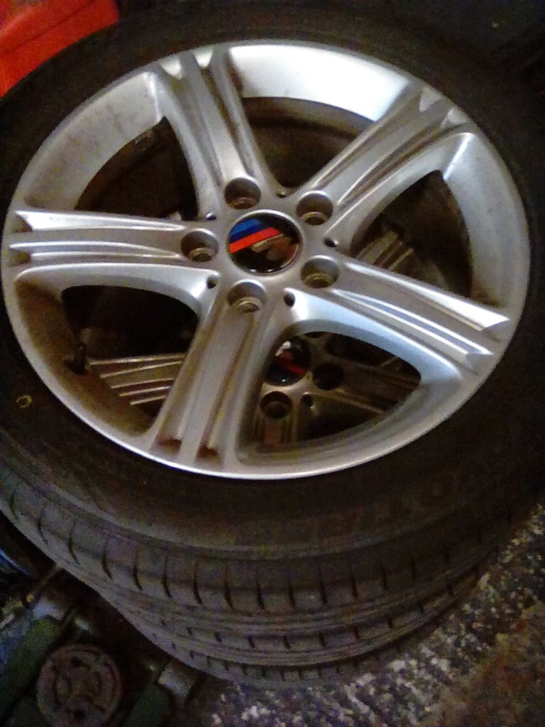 image for BMW THREE SERIES ALLOYS AND TYRES.