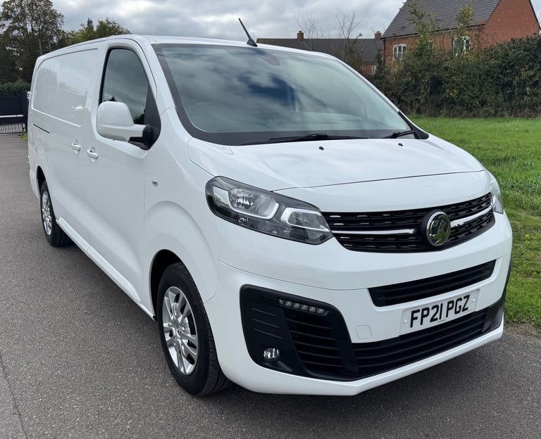 image for 2021 Vauxhall Vivaro Sportive 1.5D L2H1 LWB White Van Low Mileage- 6,425 Miles