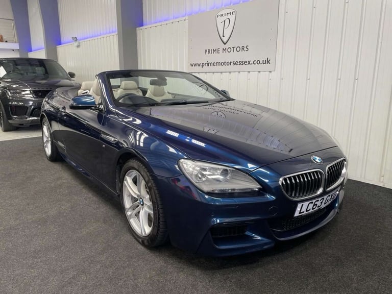 2013 BMW 6 Series 3.0 640d M Sport Convertible 2dr Diesel Auto Euro 5 (s/s) (313 ps) M SPORT  Con...