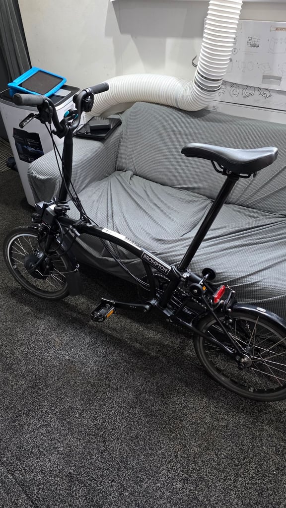 Brompton folding electric bike 