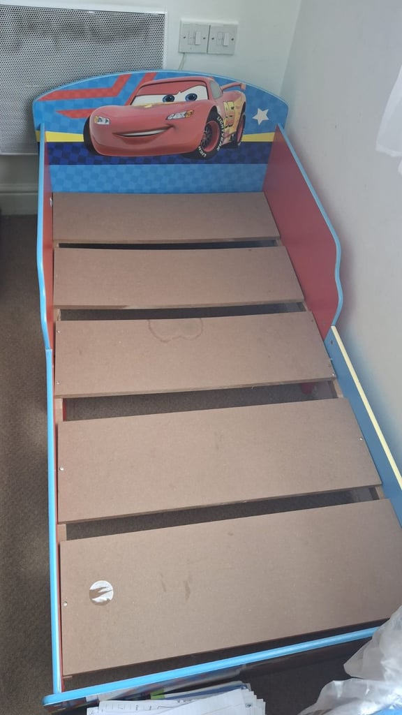 Disney Mcqueen Toddler Bed