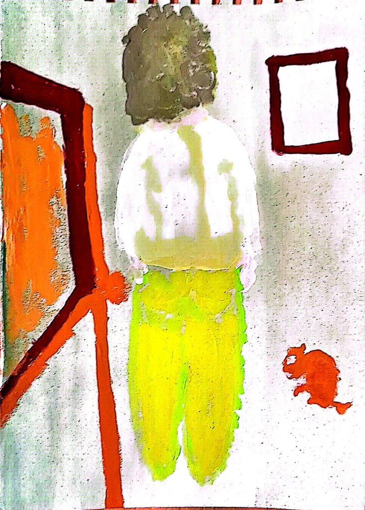 image for Nanna and cat