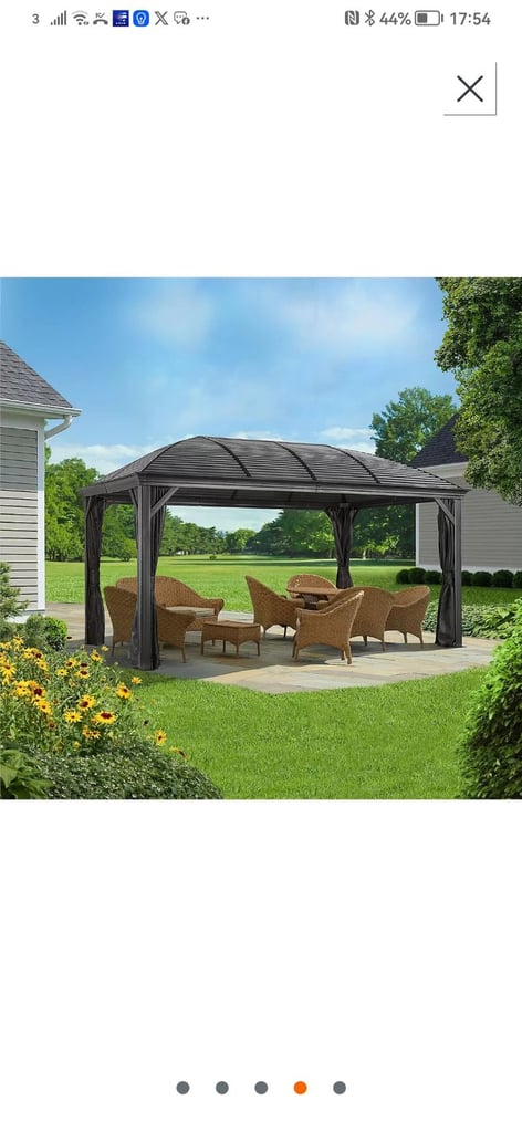 Sojag moreno 10x16 gazebo 
