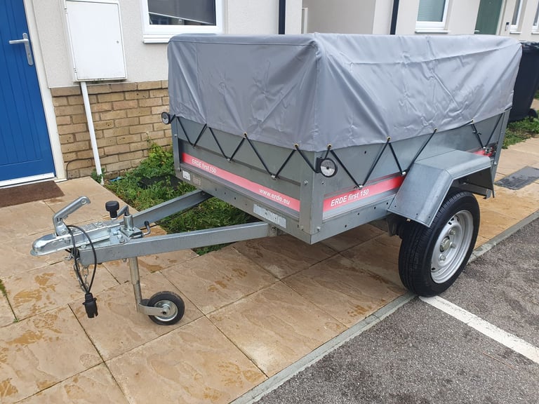 image for Erde First 150 Trailer with New high frame and cover 