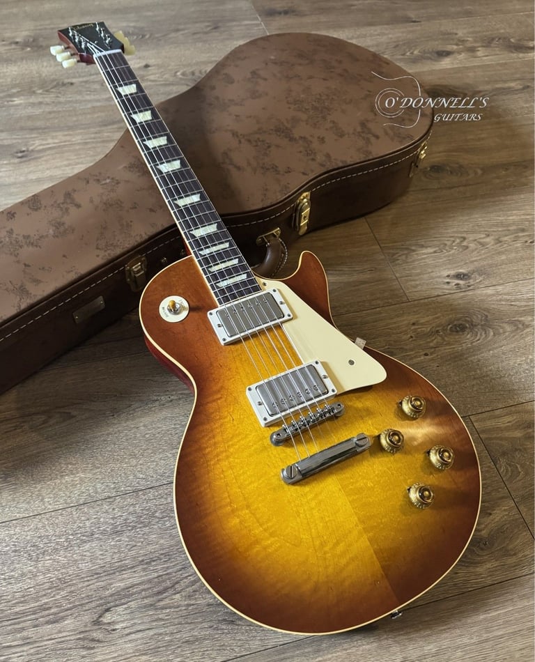 2025 Gibson Custom Shop 1958 Les Paul Standard Reissue Iced Tea Burst VOS R8