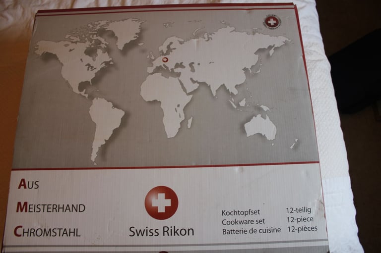image for Swiss Rikon 12 piece COOKWARE SET