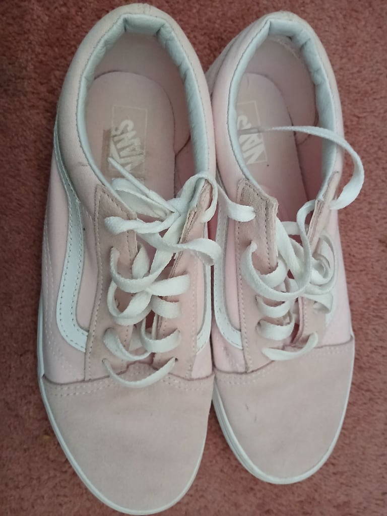 image for Van pink trainer womens 5.5 size