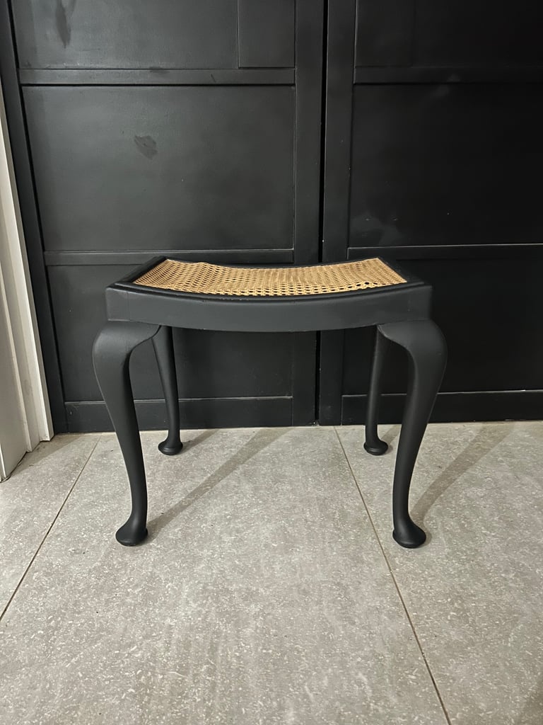 image for Vintage cane top stool 