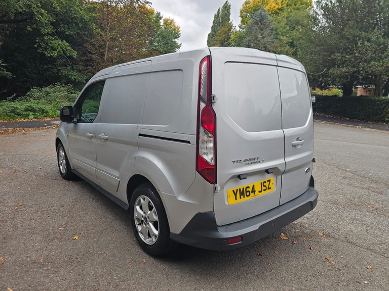 FORD TRANSIT CONNECT 1.6 TDCi LIMITED ALLOYS CRUISE A/C 3 SEATS NO VAT SILVER