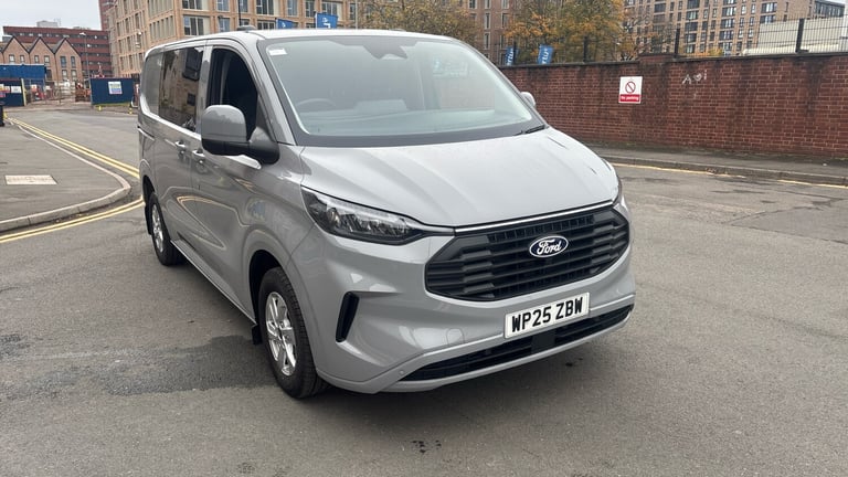2025 Ford Transit Custom 320 L1 Diesel Fwd 2.0 EcoBlue 136ps H1 Double Cab Van Limited Auto Crew ...