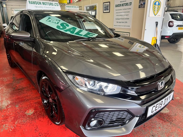 2019 Honda Civic 1.0 VTEC Turbo SR Euro 6 (s/s) 5dr HATCHBACK Petrol Manual