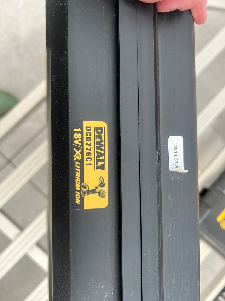 Dewalt case (empty) new 
