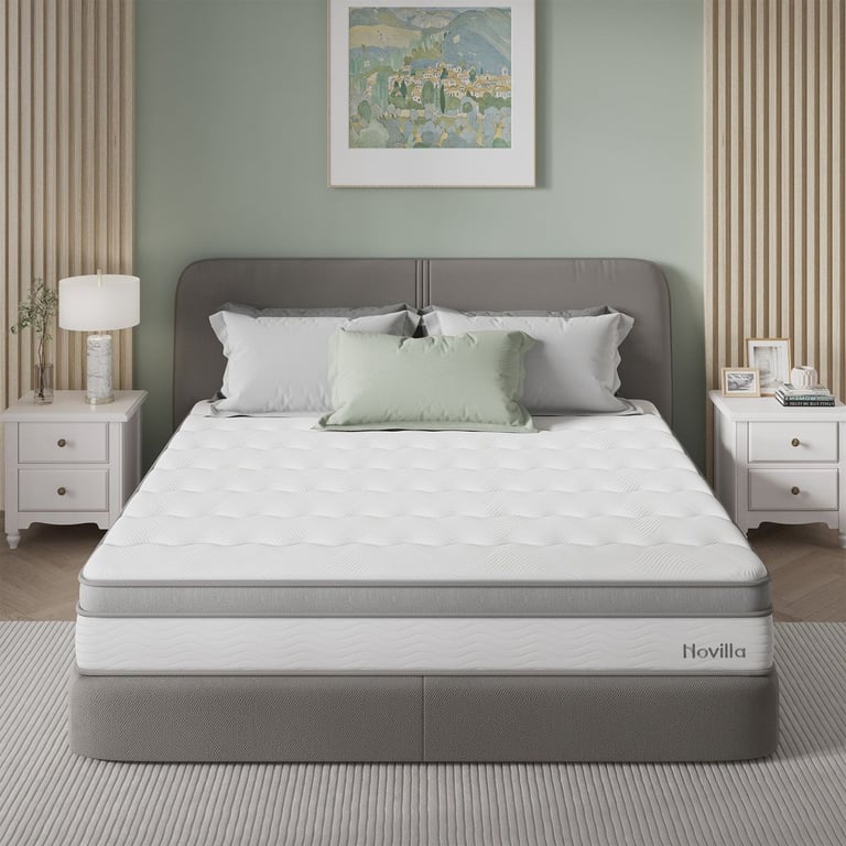 Single 3ft 25cm Thick Gel Memory Foam Pocket Sprung Mattress