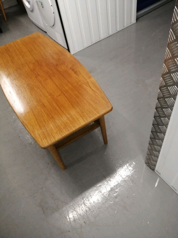 Mid century long John coffee table 