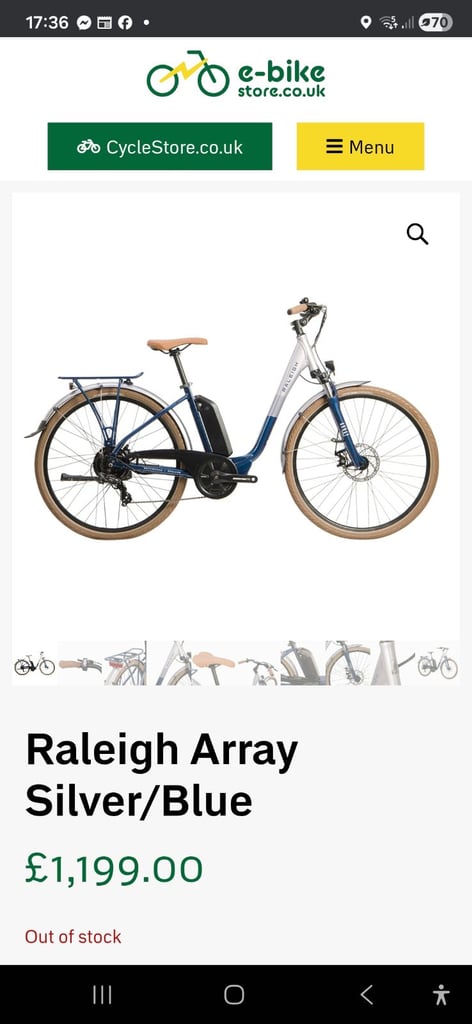 image for Raleigh Electric bike