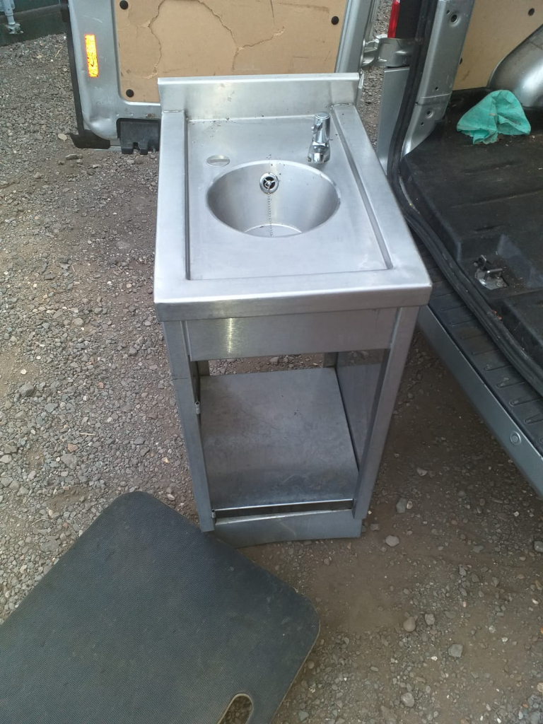 Catering equipment commercial stainless Steel sinks restaurant kitchen trailer items 