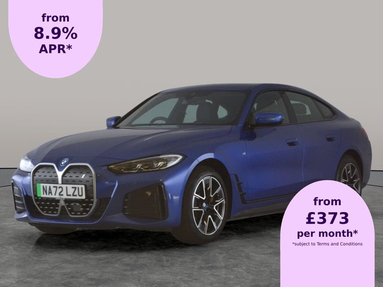 image for 2022 BMW i4 40 83.9kWh M Sport Gran Coupe 5dr Electric Auto eDrive (340 ps) - HUD - CAR Hatchback...