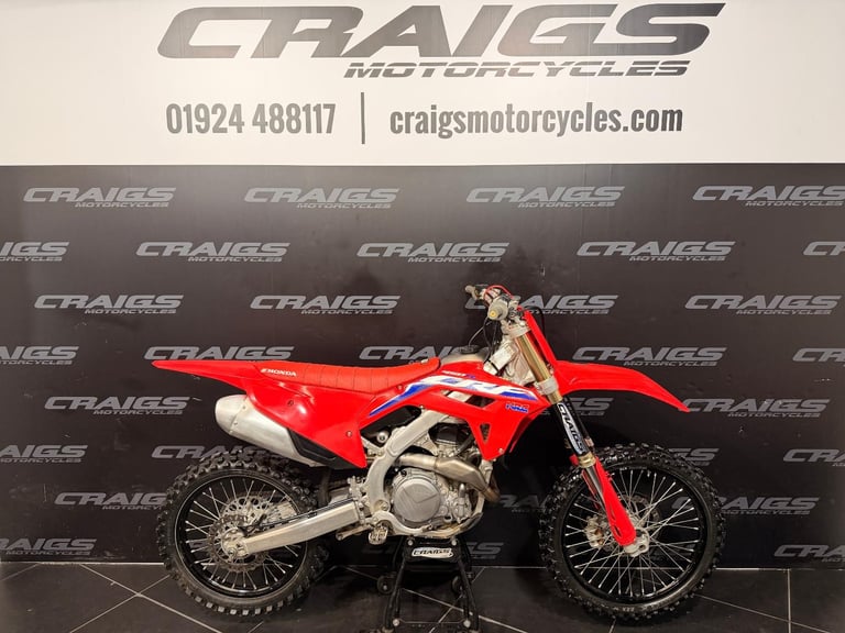 Honda CRF 450 R 2021 MX BIKE AT CRAIGS MOTORCYCLES 