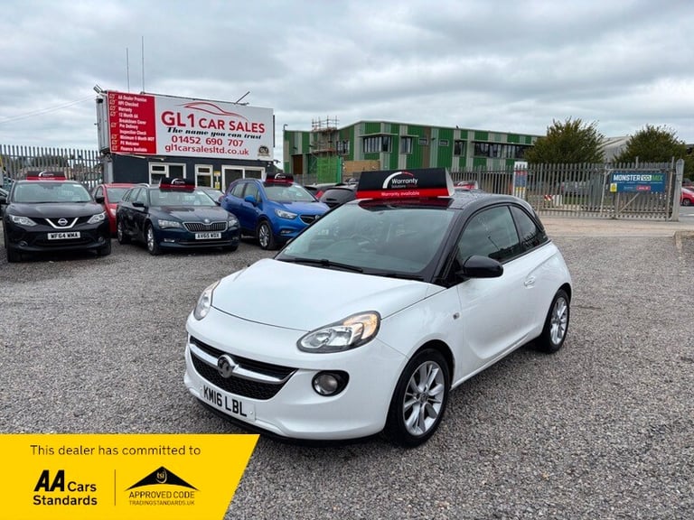 Vauxhall ADAM JAM+2 KEYS+BLUETOOTH+FULL SERVICE HISTORY+LOW INSURANCE +3M WARRAN