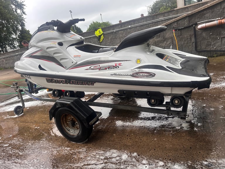 Gp1200R jet ski 2 stroke looking quick sale 