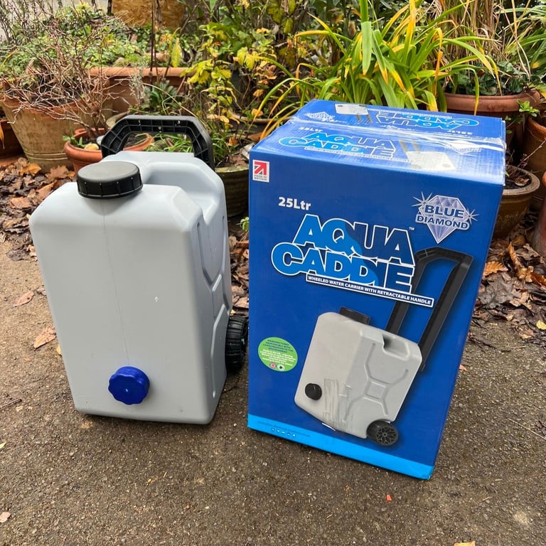 Blue Diamond Aqua Caddie 25L Water Carrier Hog On Wheels