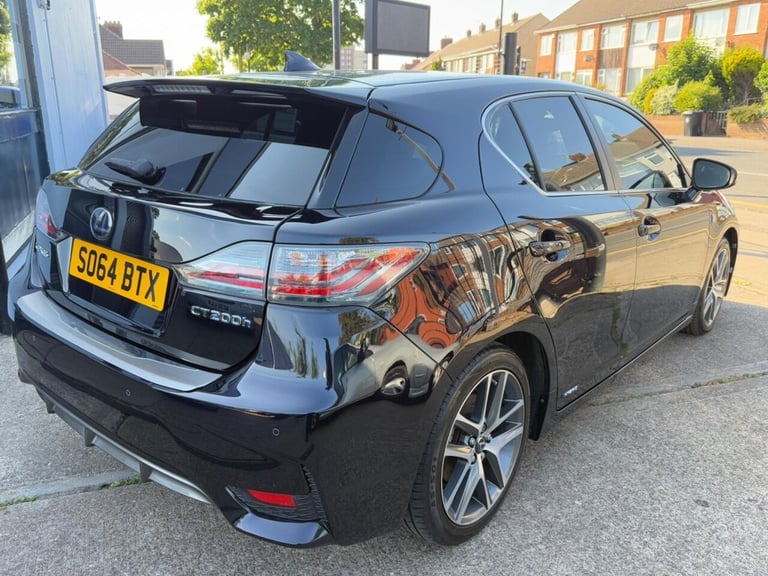 2014 Lexus CT 1.8 200h F Sport CVT Euro 6 (s/s) 5dr Hatchback PETROL/ELECTRIC Automatic