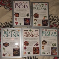 Different Cuisines x5 [Cookbooks]