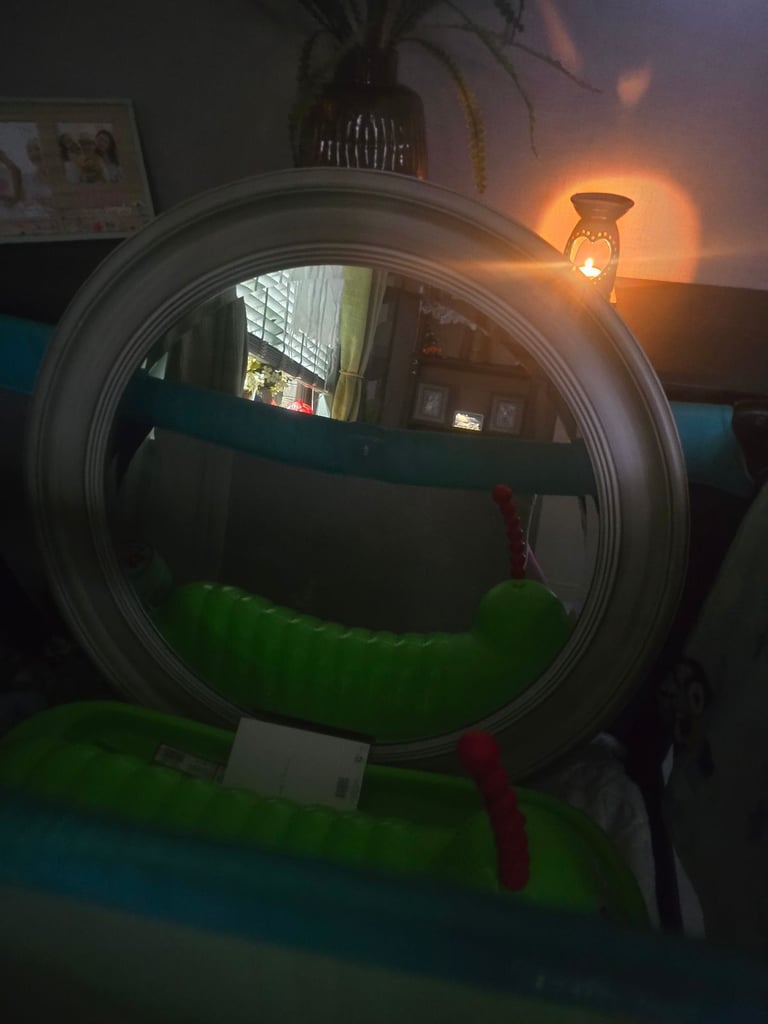 image for Large round mirror