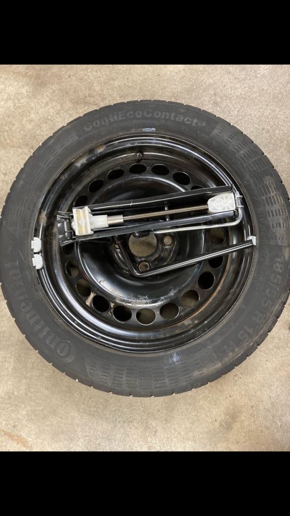 Vauxhall CORSA D and E spare wheel kit
