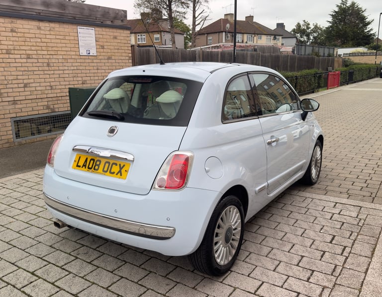 Fiat, 500, Hatchback, 2008, Manual, 1242 (cc), 3 doors