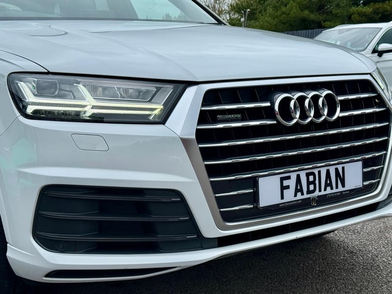 2016 Audi Q7 3.0 TDI V6 S Line Quattro **Pan Roof - Bose - Reverse Cam**