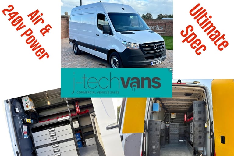 2018 Mercedes-Benz Sprinter 314Cdi Mwb / High Roof Van ***JCB / Volvo / CAT / Kubota / Komatsu***...