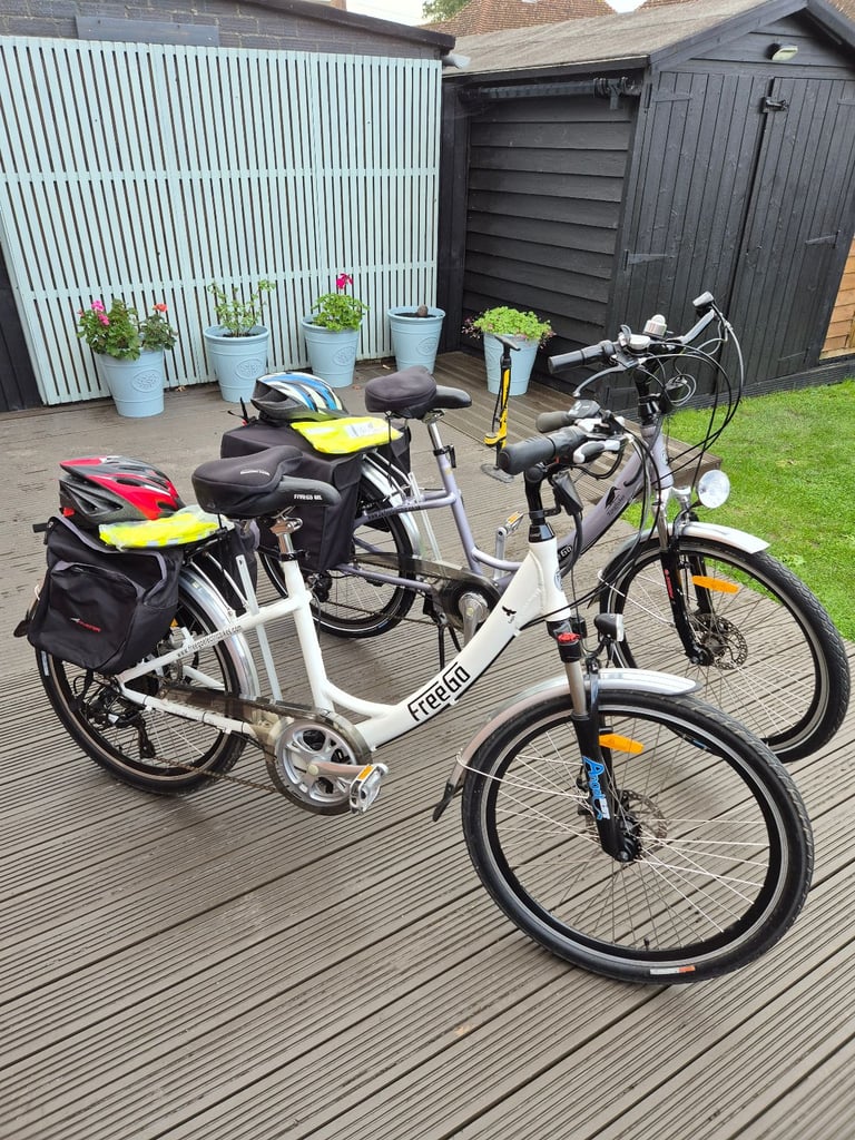 2 x Freego Electric Bikes