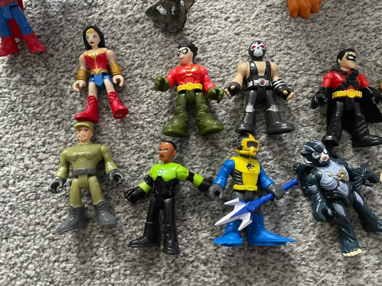 Imaginext figures & robots job lot collection Caister on sea gt Yarmouth 