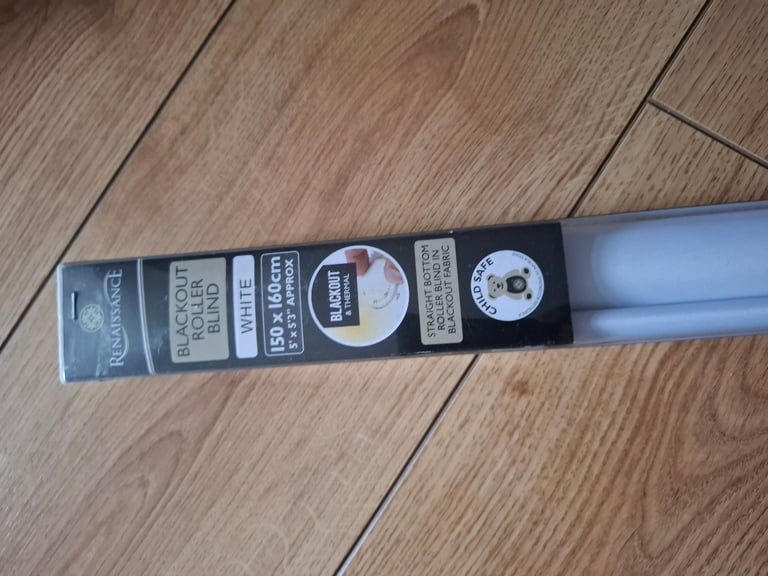 image for Renaissance blackout roller blind white