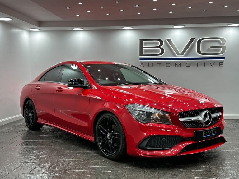 2018 Mercedes-Benz CLA 1.6 CLA180 AMG Line Edition Coupe 7G-DCT Euro 6 (s/s) 4dr SALOON Petrol Au...