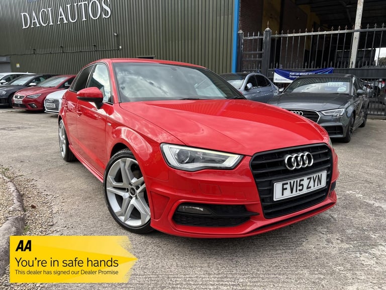 image for 2015 Audi A3 1.6 TDI 110 S Line 5dr HATCHBACK DIESEL Manual
