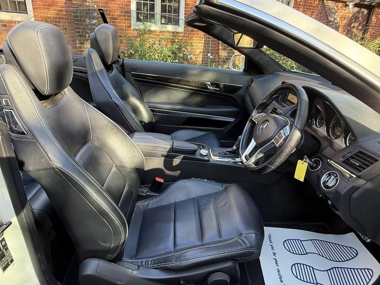 2012 Mercedes-Benz E Class 2.1 E220 CDI BlueEfficiency Sport Cabriolet 2dr Diesel G-Tronic+ Euro ...