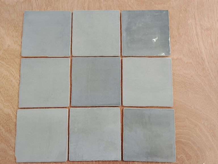13 x 13 flash cool grey wall tiles 