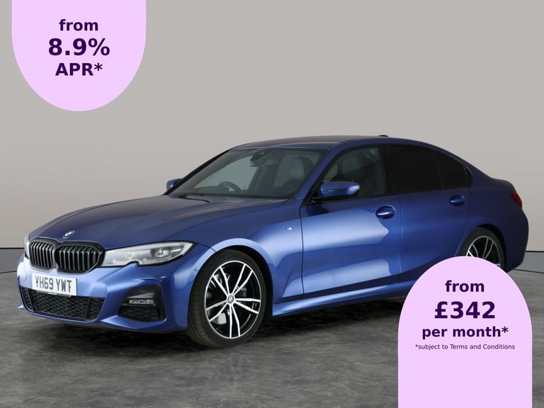 2019 BMW 3 Series 2.0 330i M Sport Saloon 4dr Petrol Auto Euro 6 (s/s) (258 ps) - 19IN ALLOYS Sal...