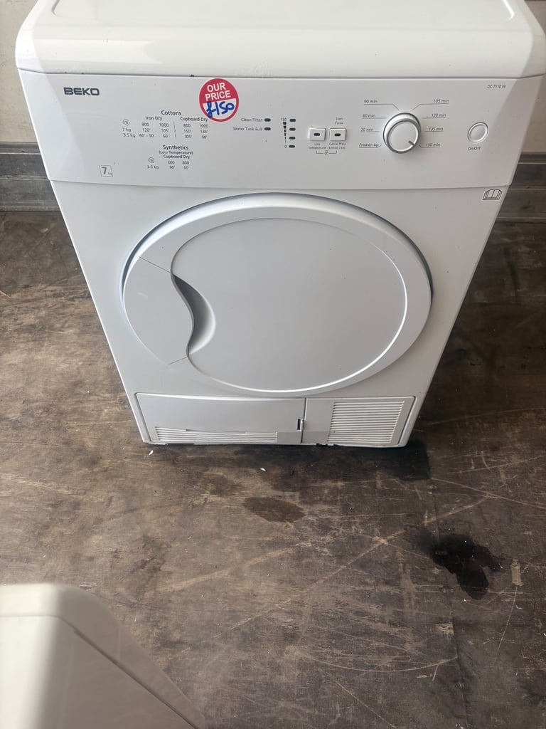 👍BEKO 7KG CONDERSOR DRYER £140 DELIVERED 👍6 MONTHS WARRANTY 👍