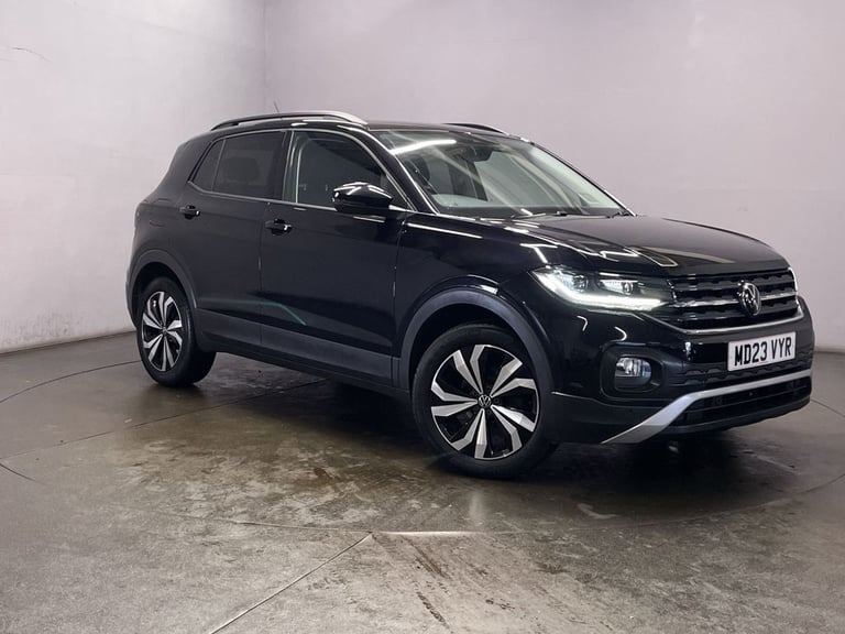 2023 23 VOLKSWAGEN T-CROSS 1.0 TSI BLACK EDITION SUV 5DR PETROL DSG EURO 6 (S/S)