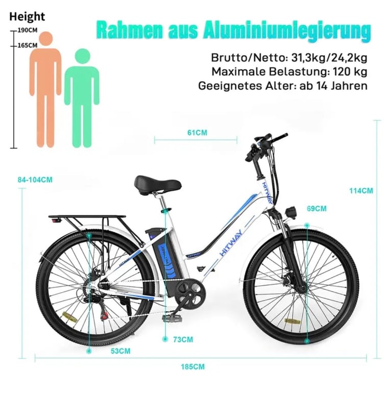BRAND NEW E-BIKE WITH (TWOREMOVABLE BATTERY (ROAD LEGAL)