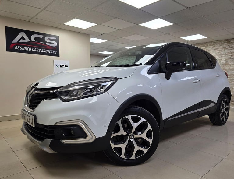 RENAULT CAPTUR 1.2 Signature X Nav TCe White Petrol 2017 WARRANTY 12 MONTHS MOT