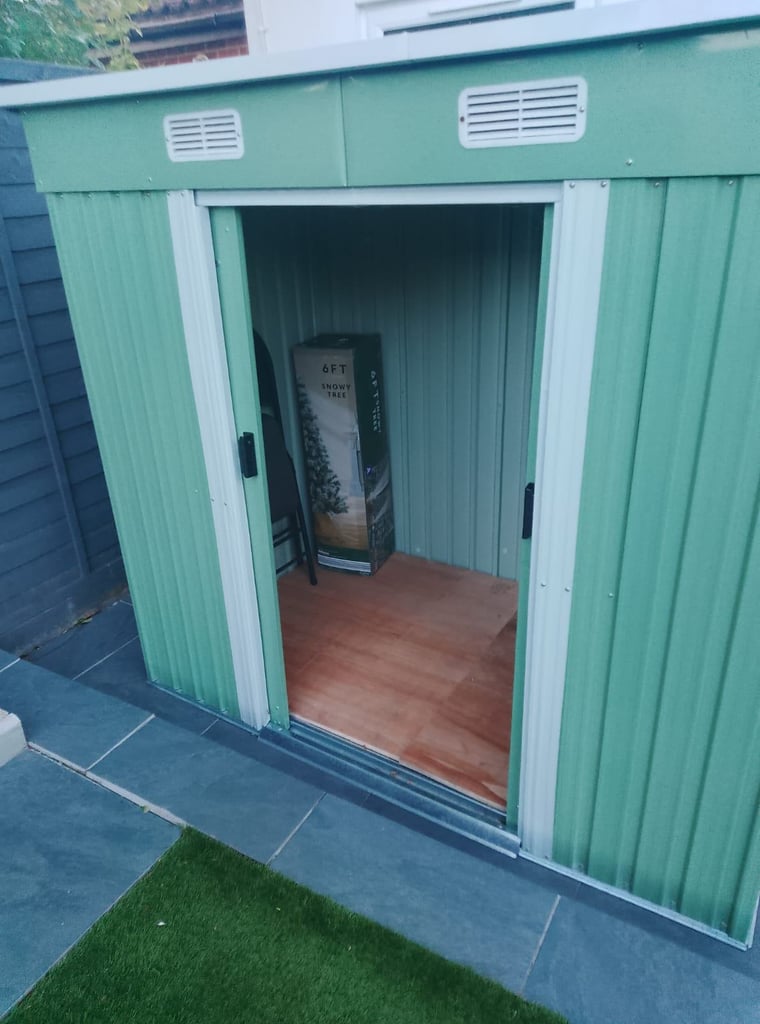 image for 7x4ft Outside Sunny Garden Shed