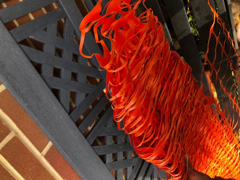 Hoarding mesh unused