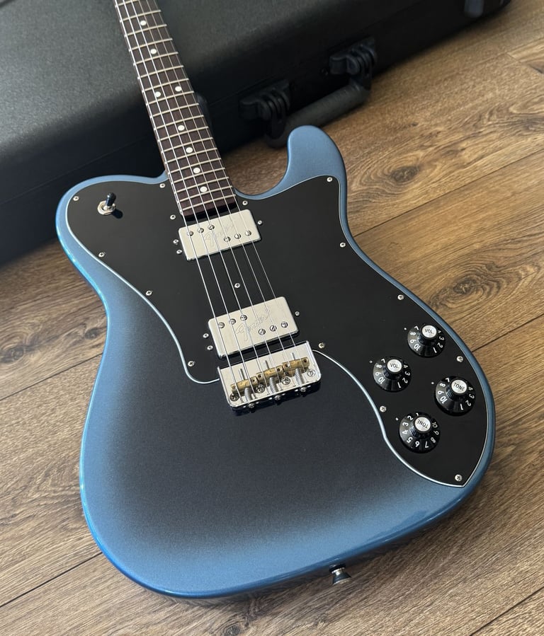 Fender American Professional II Telecaster Deluxe R/W Dark Night - Trades